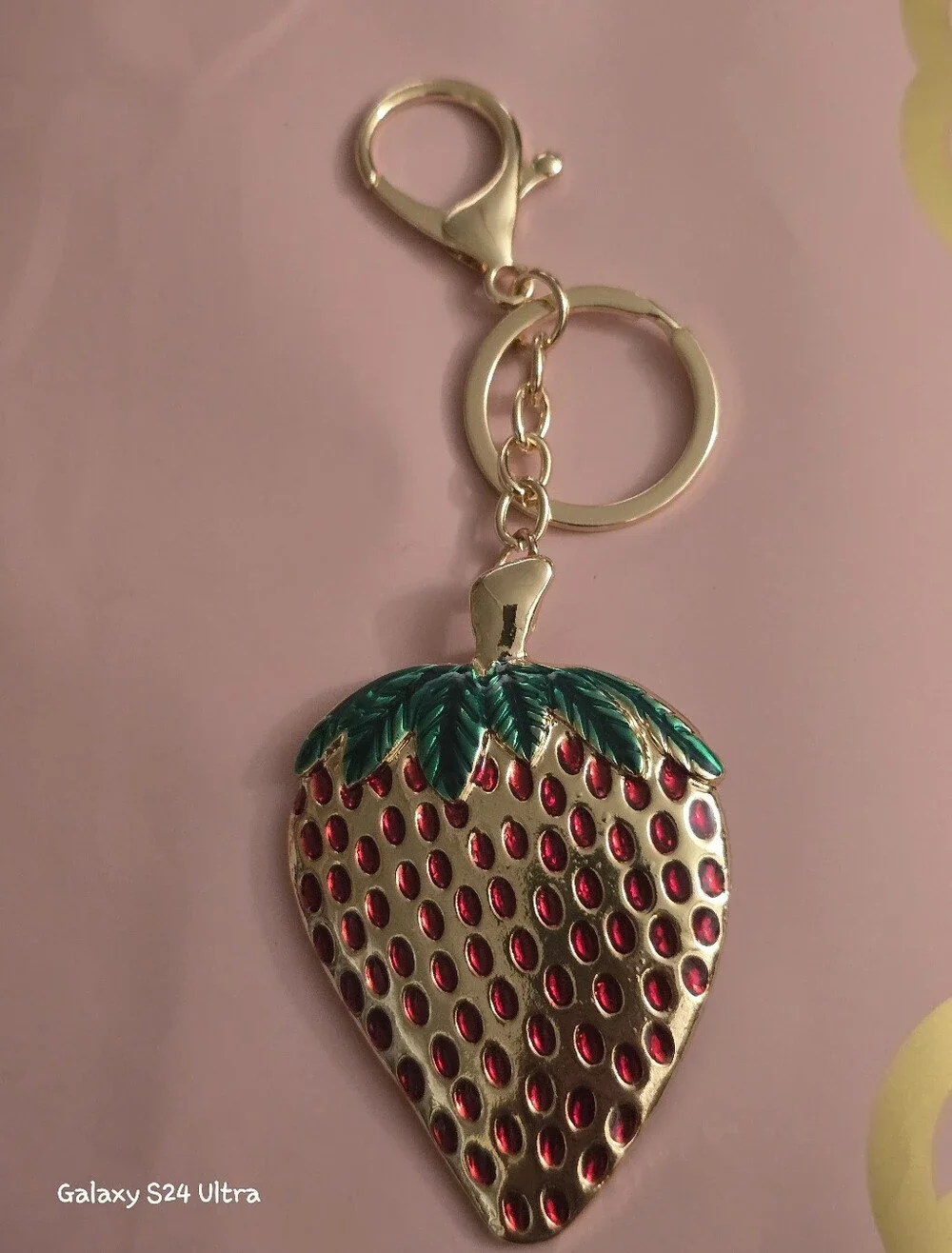 Strawberry 🍓 Bag Charm/ Keychain NEW